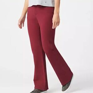 QF Dream Jeannes Size 12 Quacker Factory Flare Bootcut Stretch